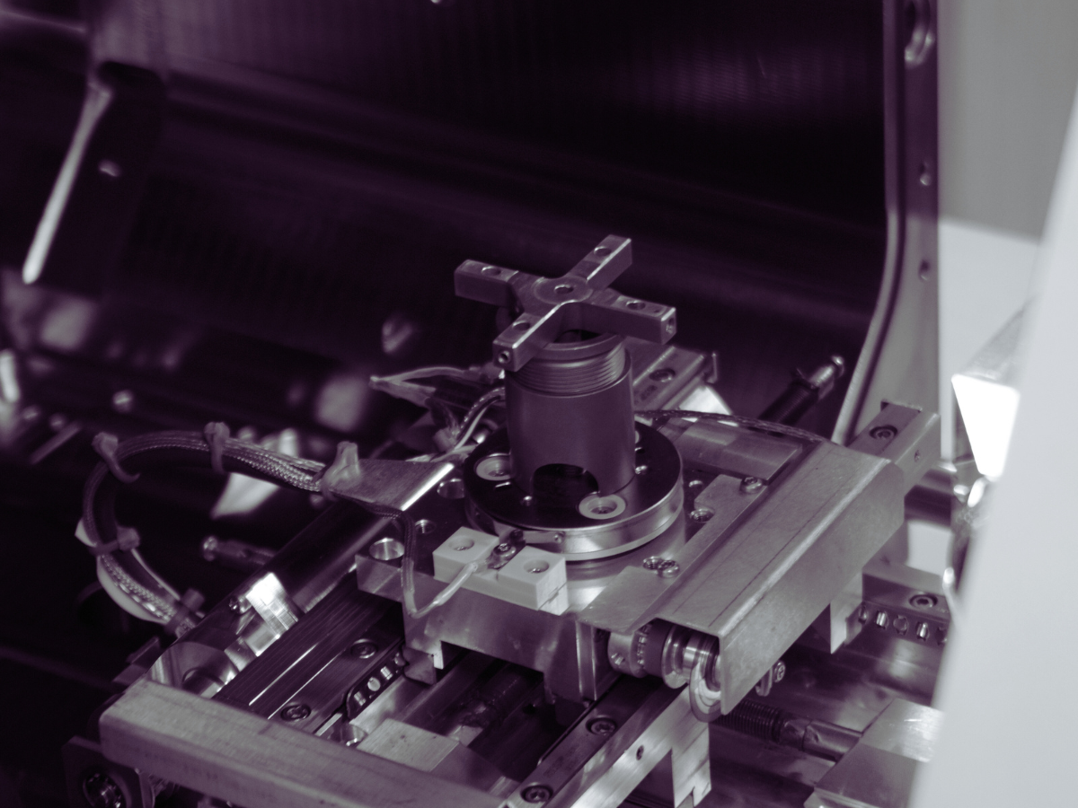 Internal components of a custom built and integrated mechanical system