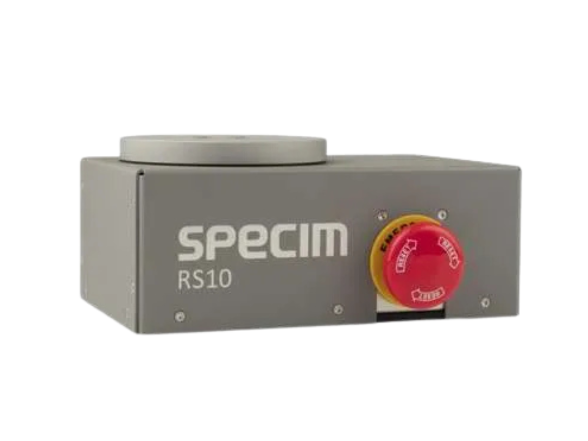 RS10 rotary stage scanner front view