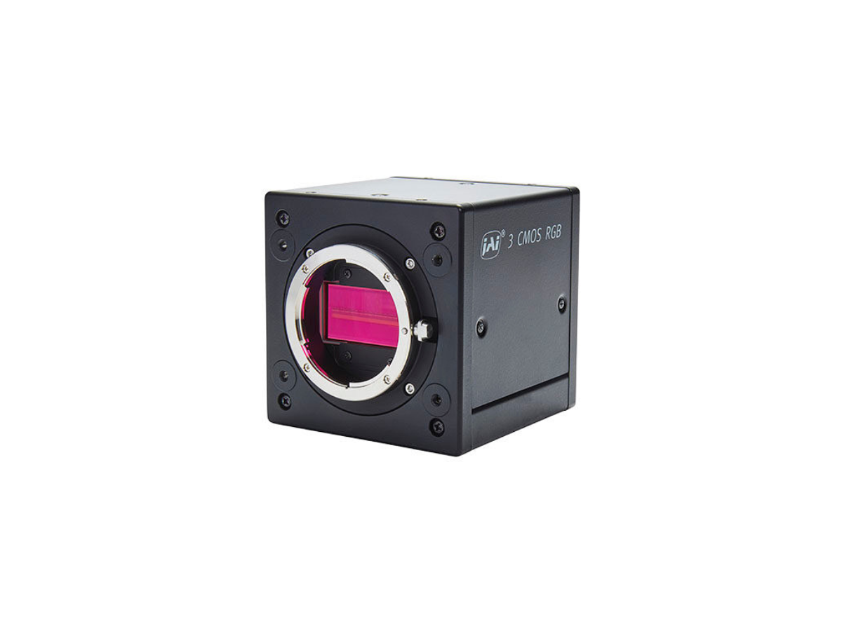 JAI Sweep+ series camera front view with black body and no objective lens