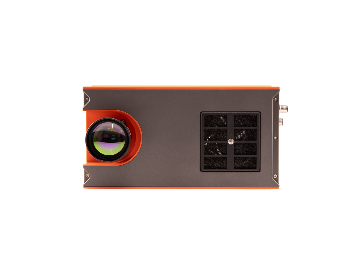 Specim SX25 SWIR hyperspectral camera front view