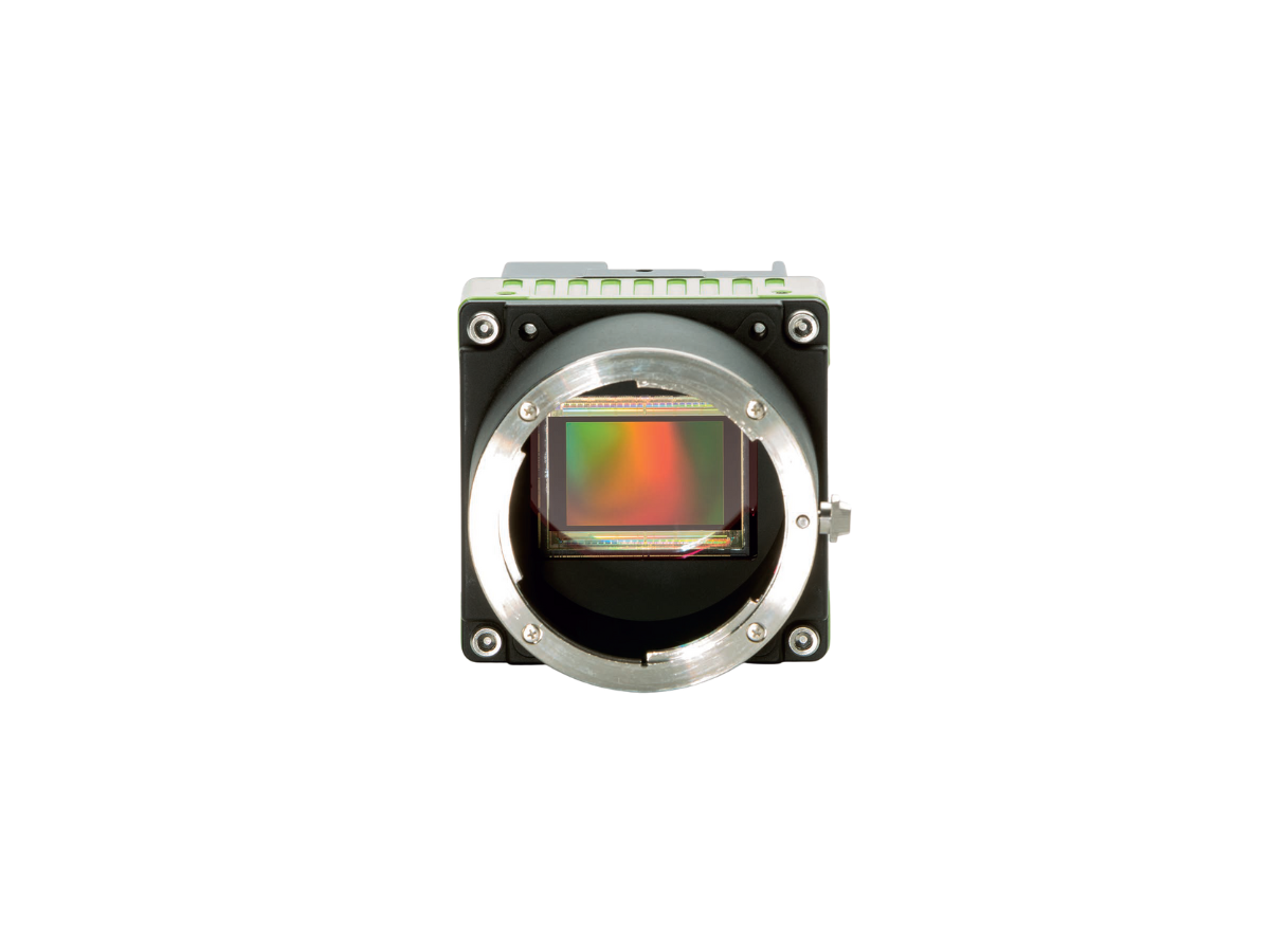 JAI spark series camera front view with no mounted objective lens