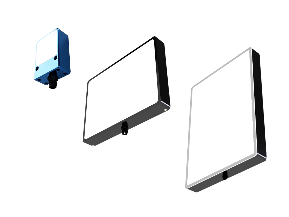 Different size GWI remote phosphor lights beside eachother