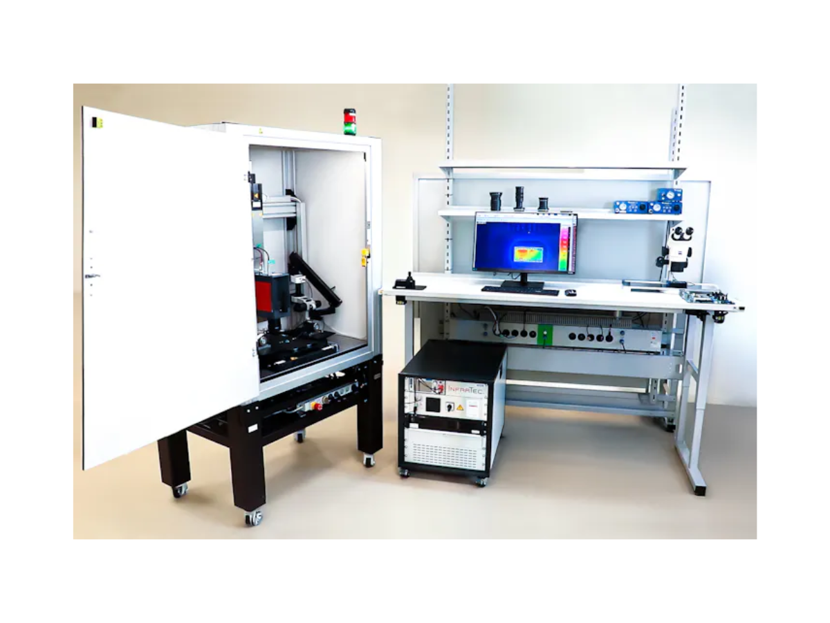 InfraTec E-Lit system setup