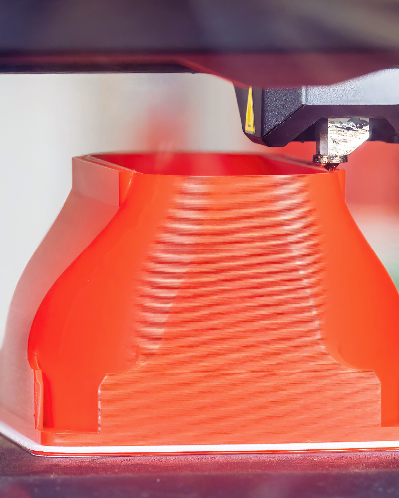 3D printing close up