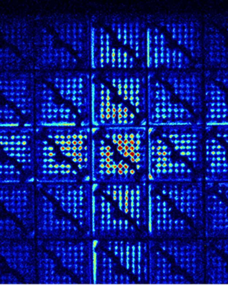 Cerenkov Light from fuel assemblies